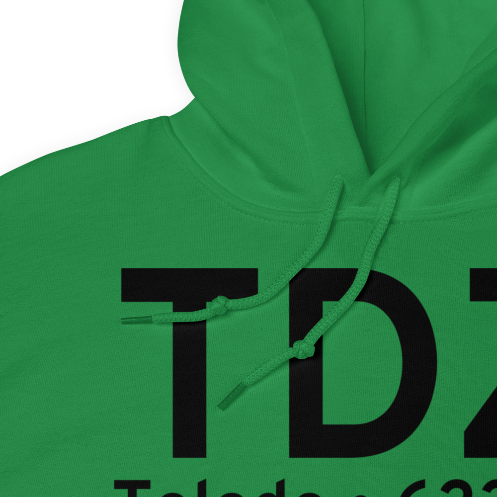 Toledo (KTDZ) Airport Hoodie Sweatshirt 