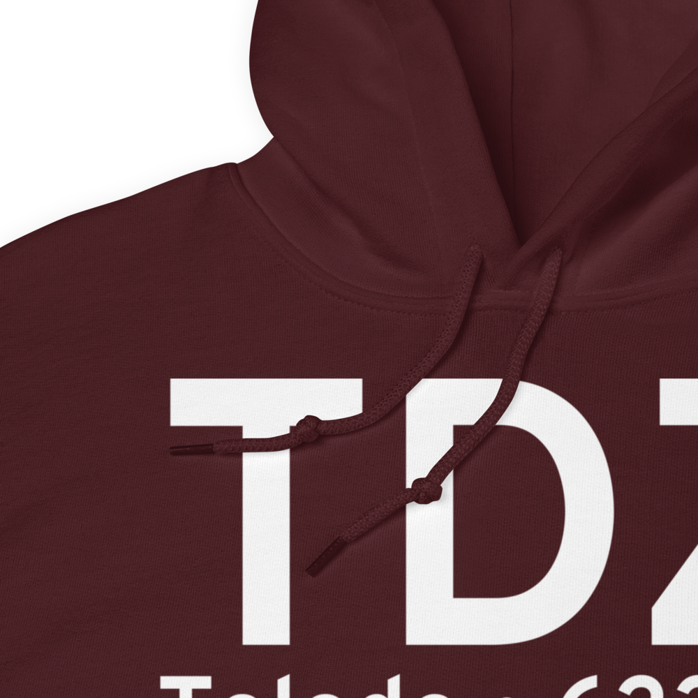 Toledo (KTDZ) Airport Hoodie Sweatshirt 