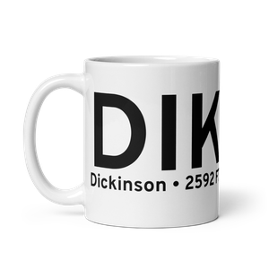 Dickinson (KDIK) Airport Mug