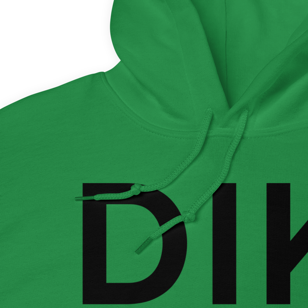 Dickinson (KDIK) Airport Hoodie Sweatshirt 