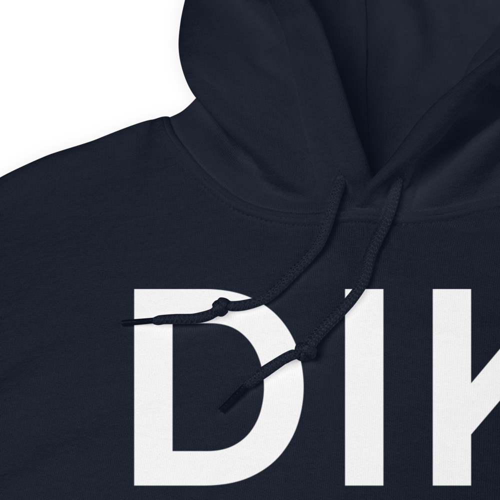 Dickinson (KDIK) Airport Hoodie Sweatshirt 
