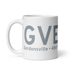 Gordonsville (GVE) Airport Mug