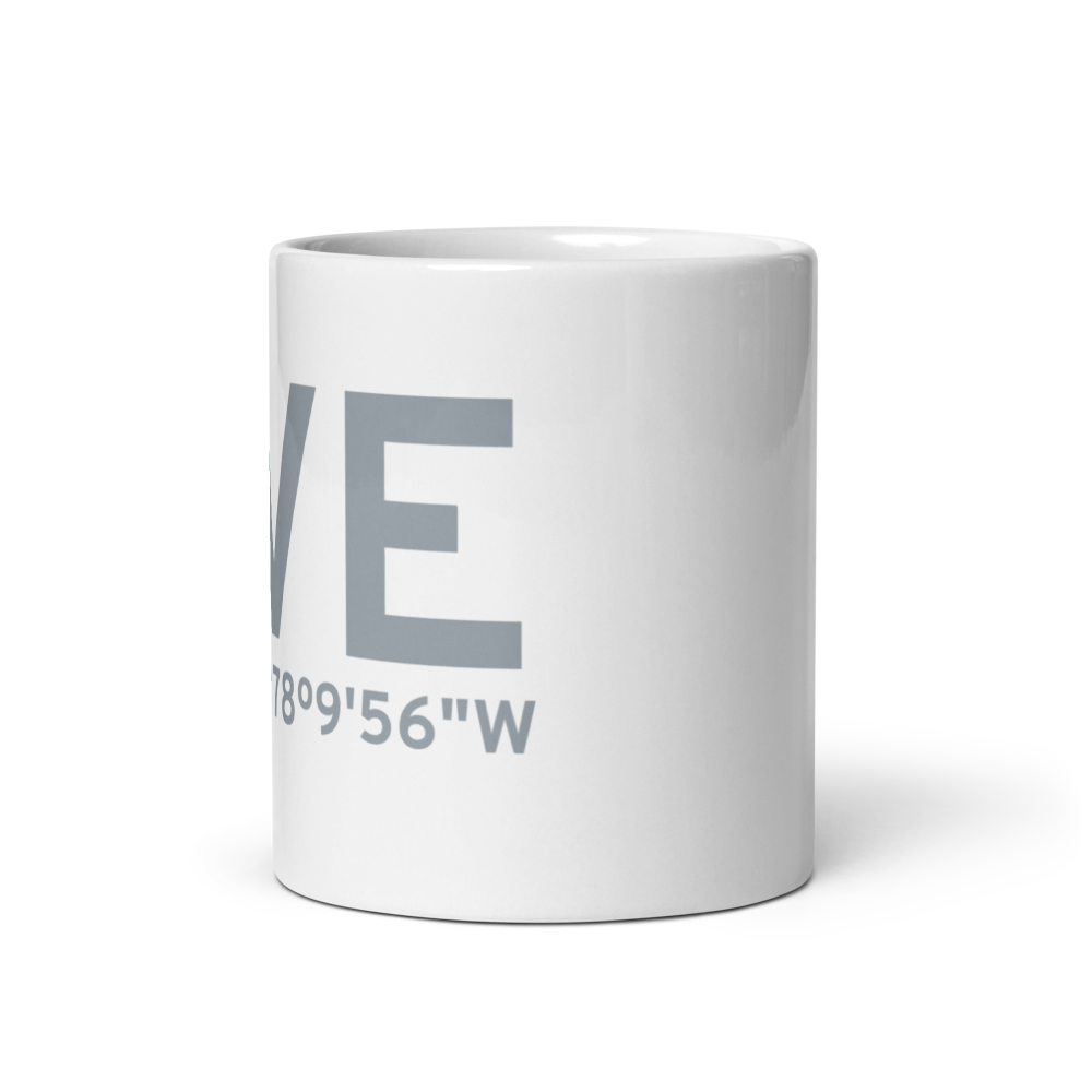 Gordonsville (GVE) Airport Mug 