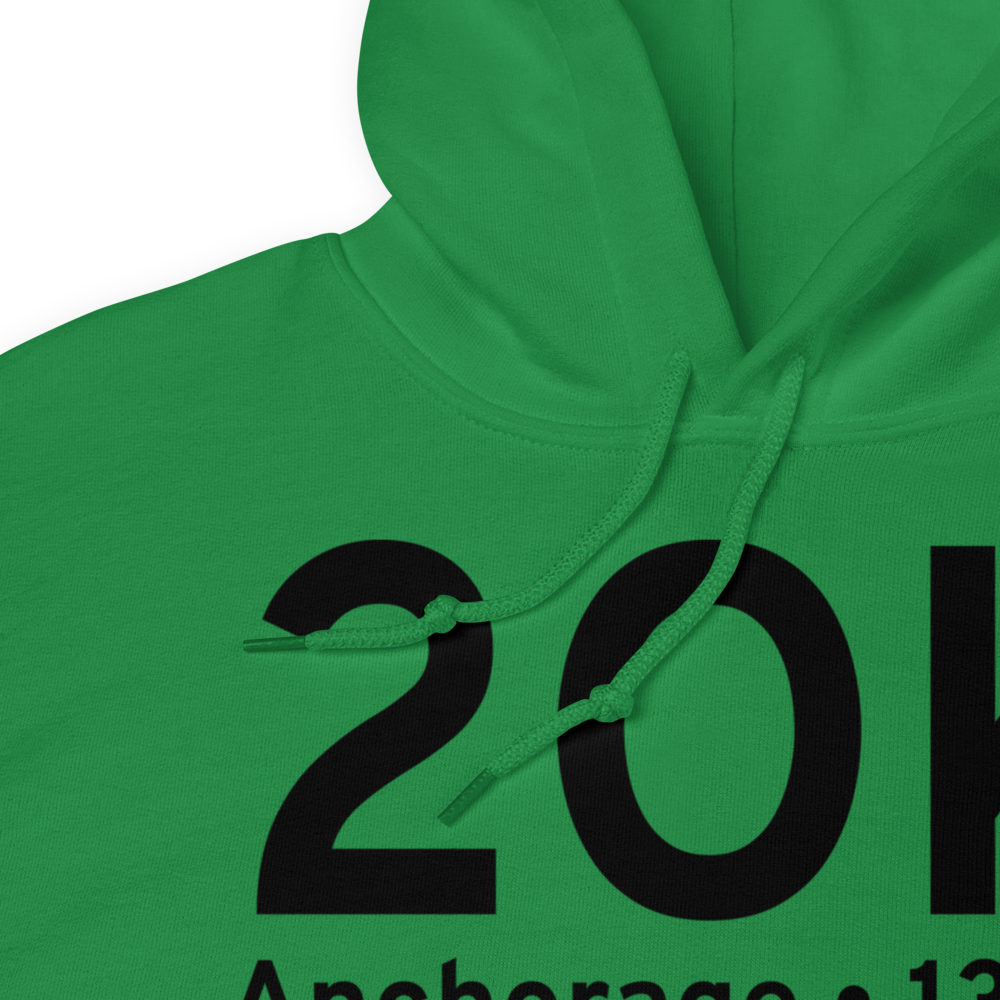 Anchorage (2OK) Airport Hoodie Sweatshirt 
