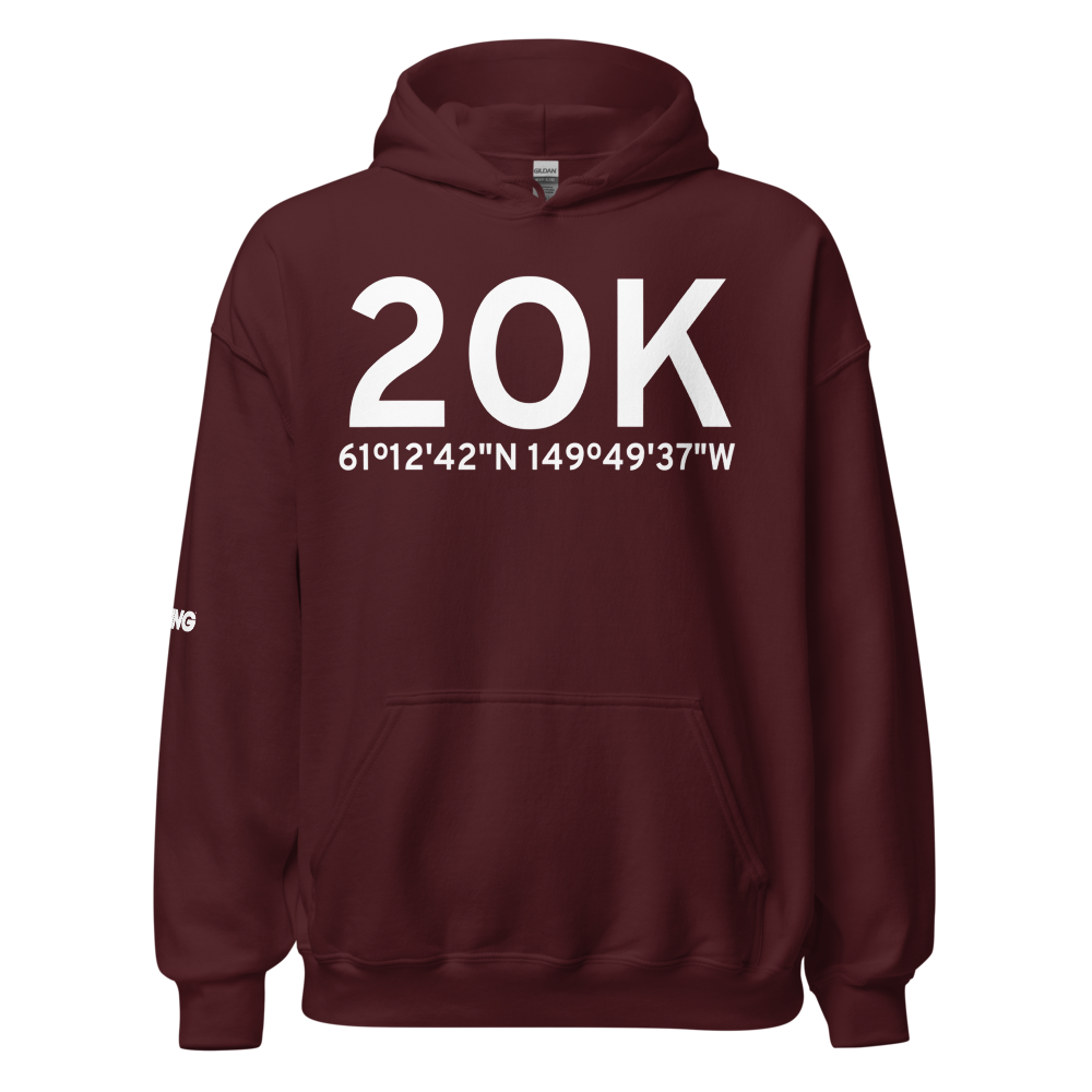 Anchorage (2OK) Airport Hoodie Sweatshirt 