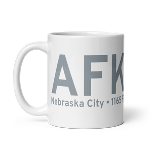 Nebraska City (KAFK) Airport Mug