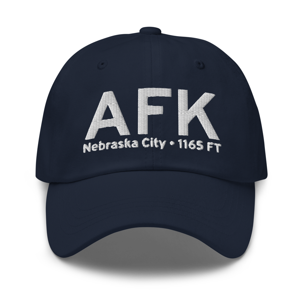 Nebraska City (KAFK) Airport Hat 