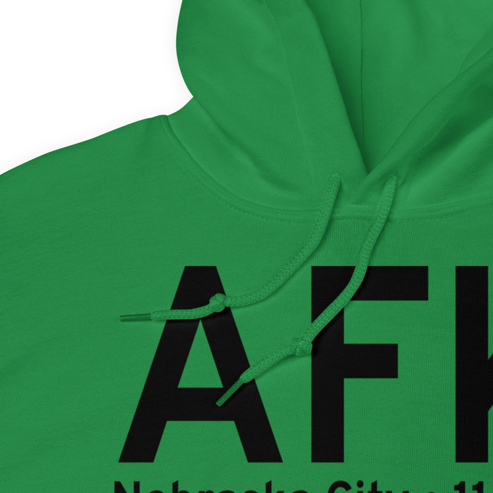 Nebraska City (KAFK) Airport Hoodie Sweatshirt 