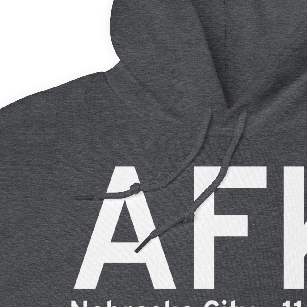 Nebraska City (KAFK) Airport Hoodie Sweatshirt 