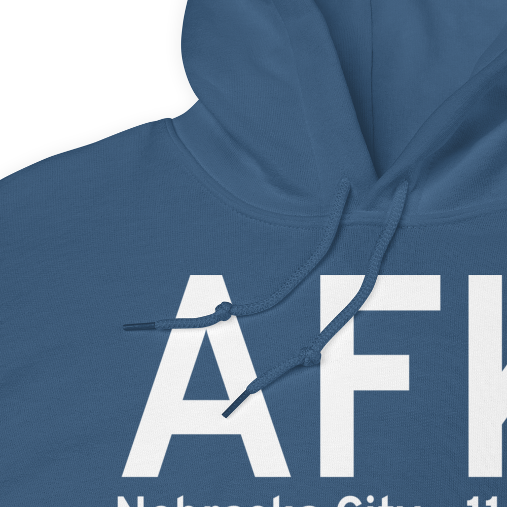 Nebraska City (KAFK) Airport Hoodie Sweatshirt 
