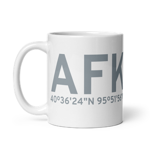 Nebraska City (KAFK) Airport Mug