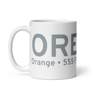 Orange (KORE) Airport Mug