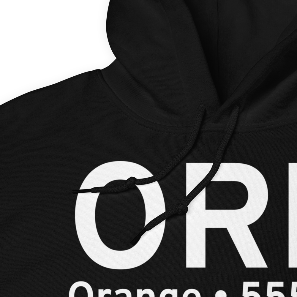 Orange (KORE) Airport Hoodie Sweatshirt 