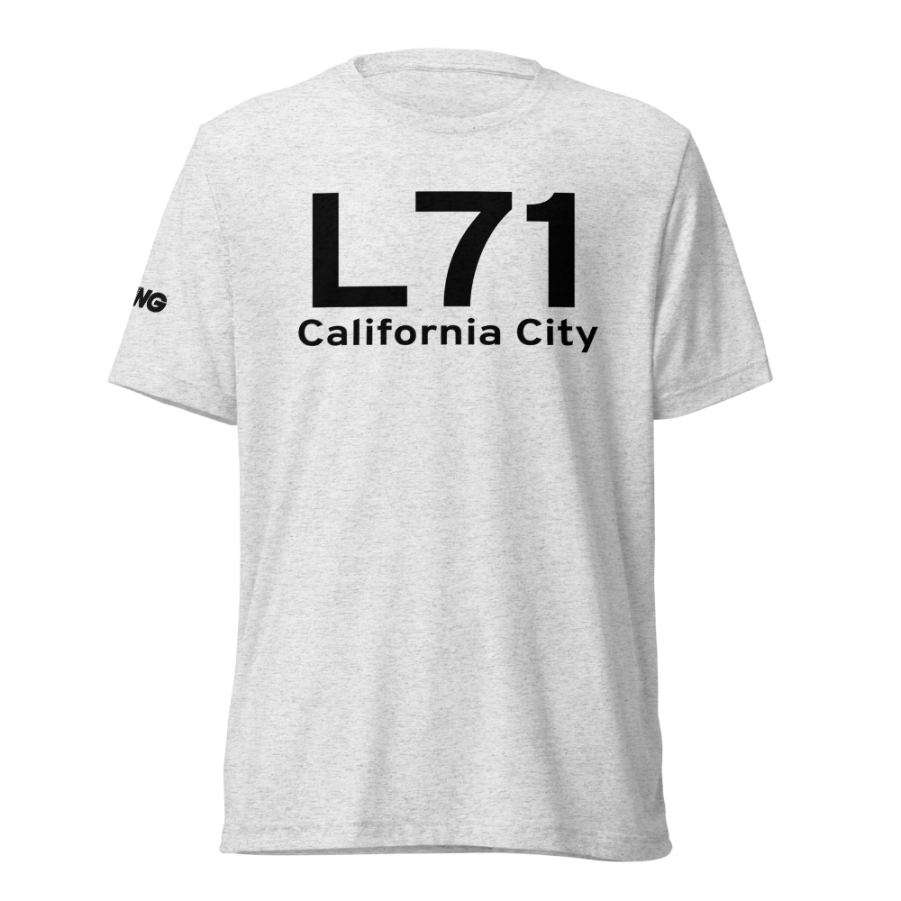 California City (KL71) Airport Tri-blend T-Shirt 