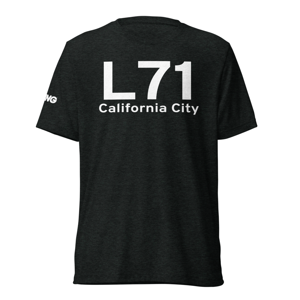 California City (KL71) Airport Tri-blend T-Shirt 
