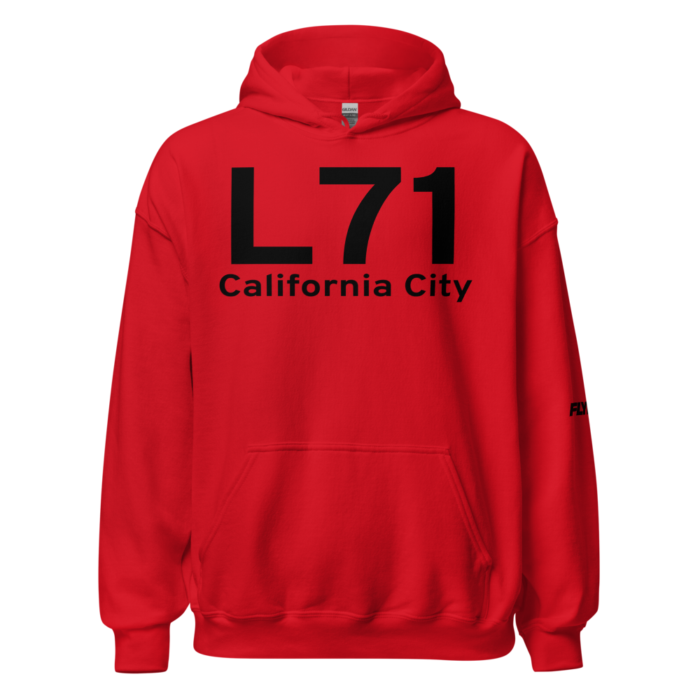 California City (KL71) Airport Hoodie Sweatshirt 