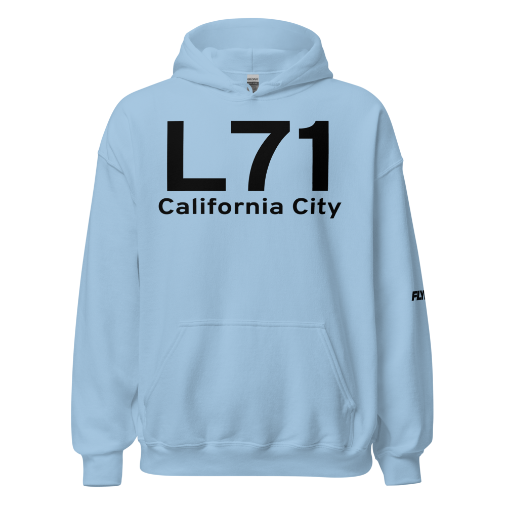 California City (KL71) Airport Hoodie Sweatshirt 