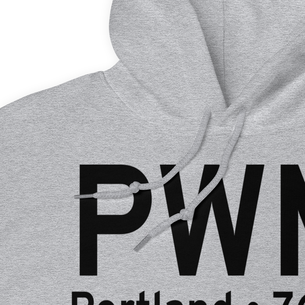 Portland (KPWM) Airport Hoodie Sweatshirt 