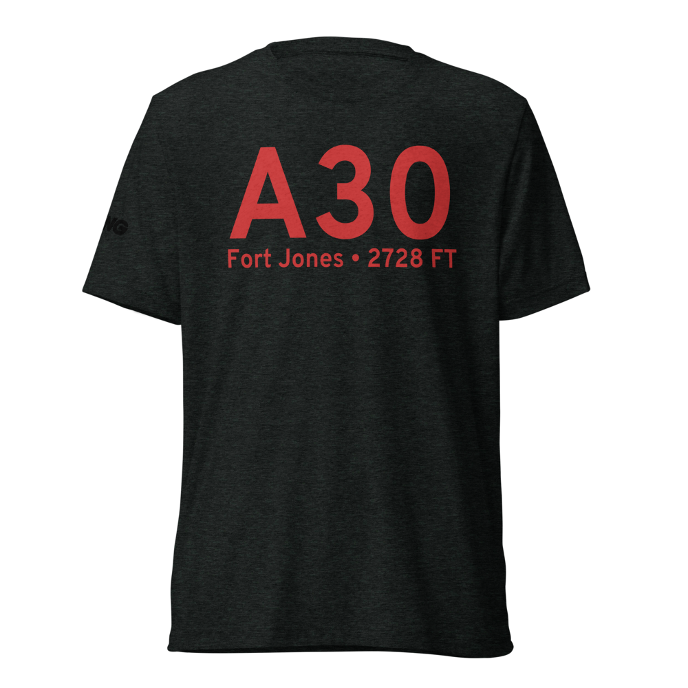 Fort Jones (KA30) Airport Tri-blend T-Shirt 