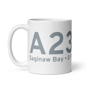 Saginaw Bay (A23) Airport Mug