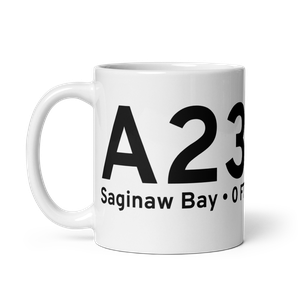 Saginaw Bay (A23) Airport Mug