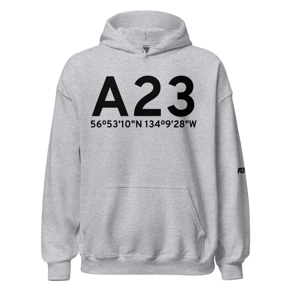 Saginaw Bay (A23) Airport Hoodie Sweatshirt 