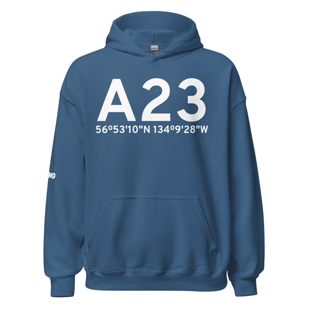 Saginaw Bay (A23) Airport Hoodie Sweatshirt 