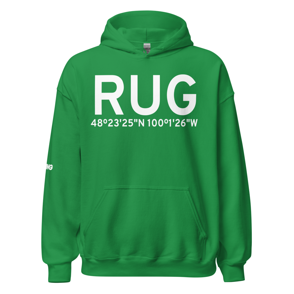 Rugby (KRUG) Airport Hoodie Sweatshirt 