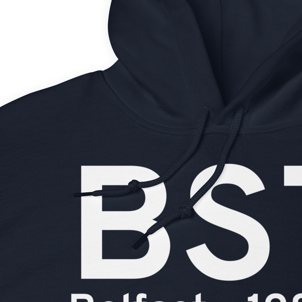 Belfast (KBST) Airport Hoodie Sweatshirt 