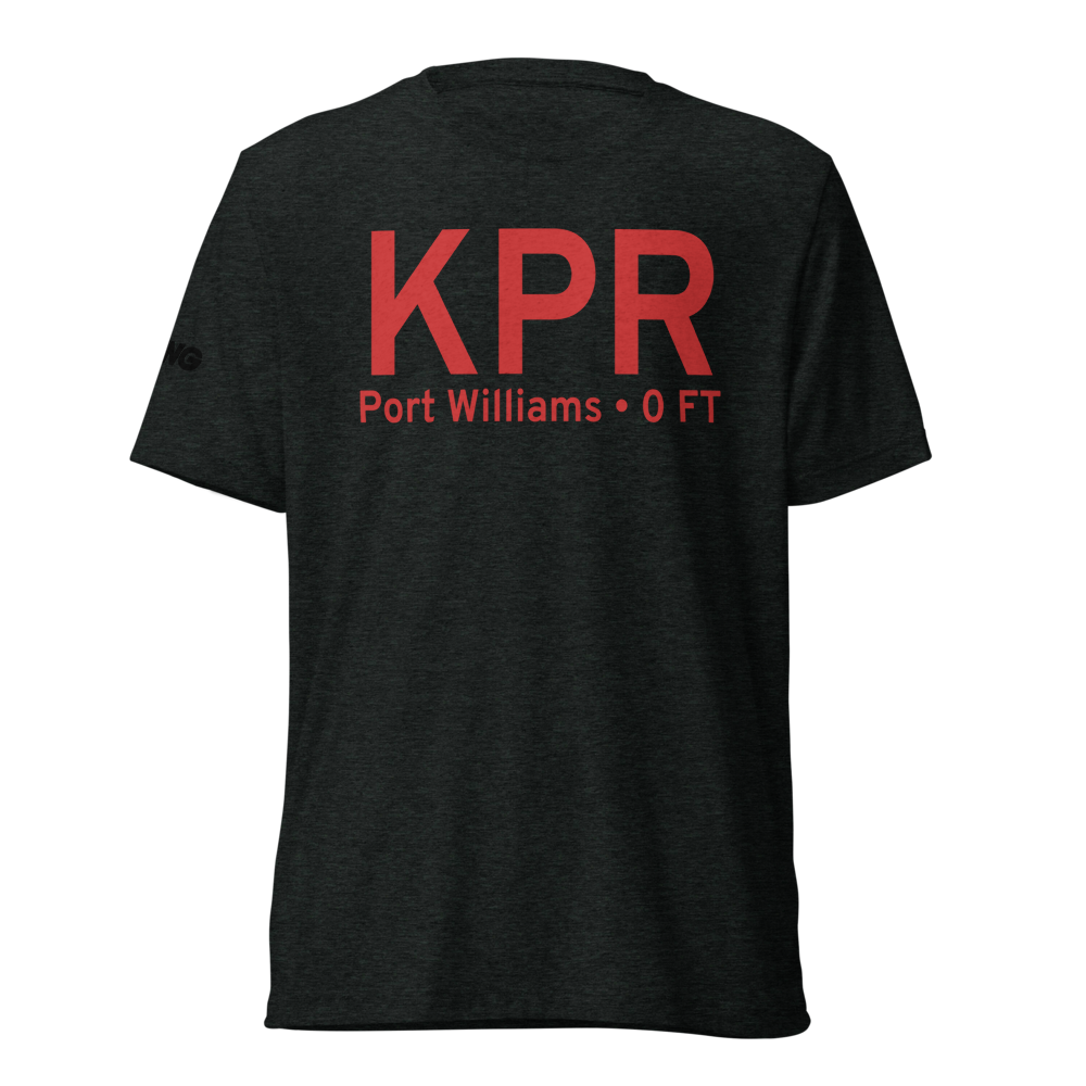 Port Williams (KPR) Airport Tri-blend T-Shirt 