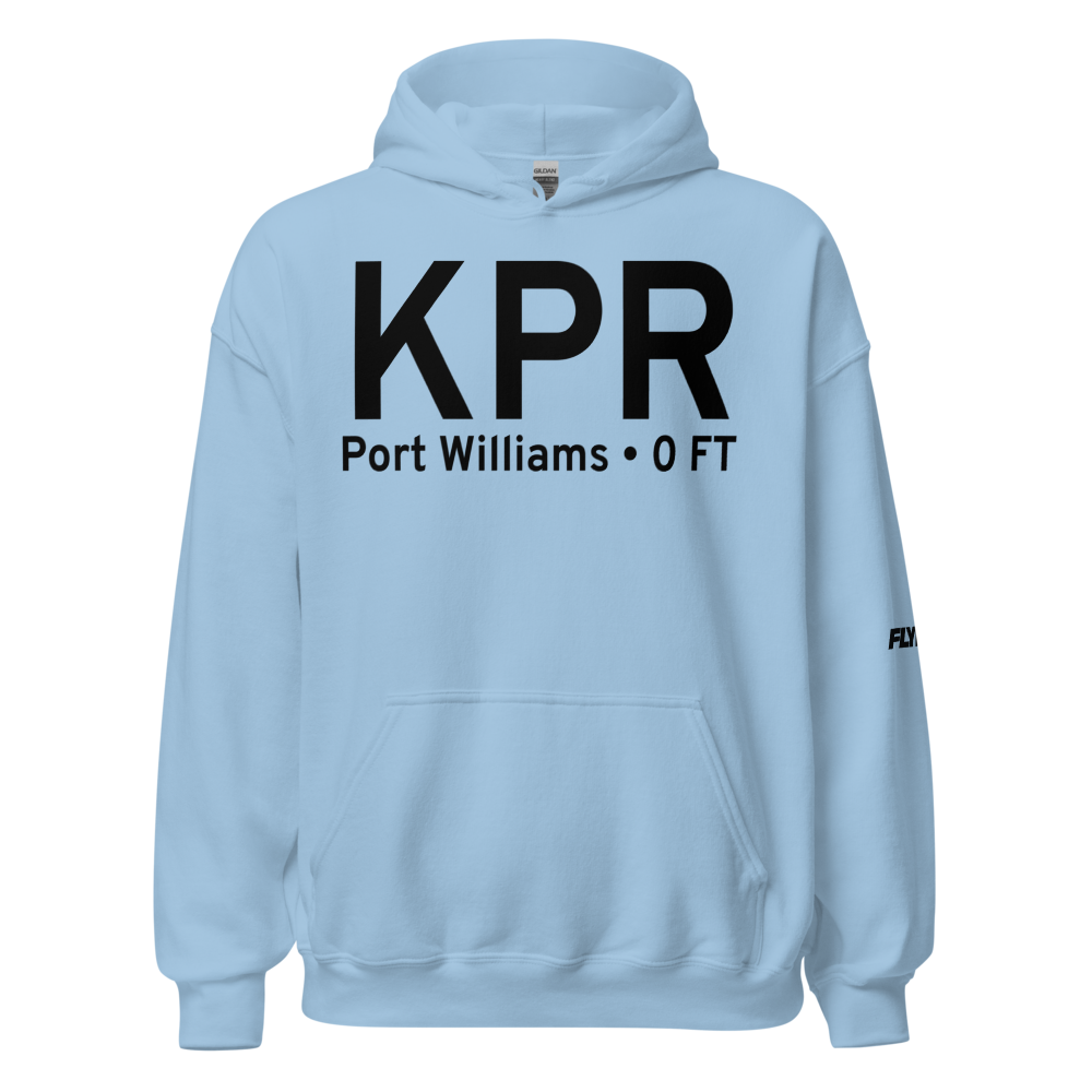 Port Williams (KPR) Airport Hoodie Sweatshirt 
