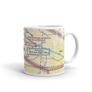 Harding County Airport (9D2) VFR Sectional  Mug