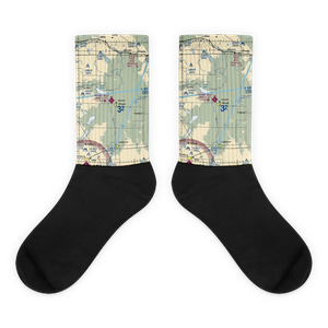 Hoven Municipal Airport (9F8) VFR Sectional Socks