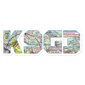Akron Airport/Jesson Field (9G3) VFR Sectional Sticker