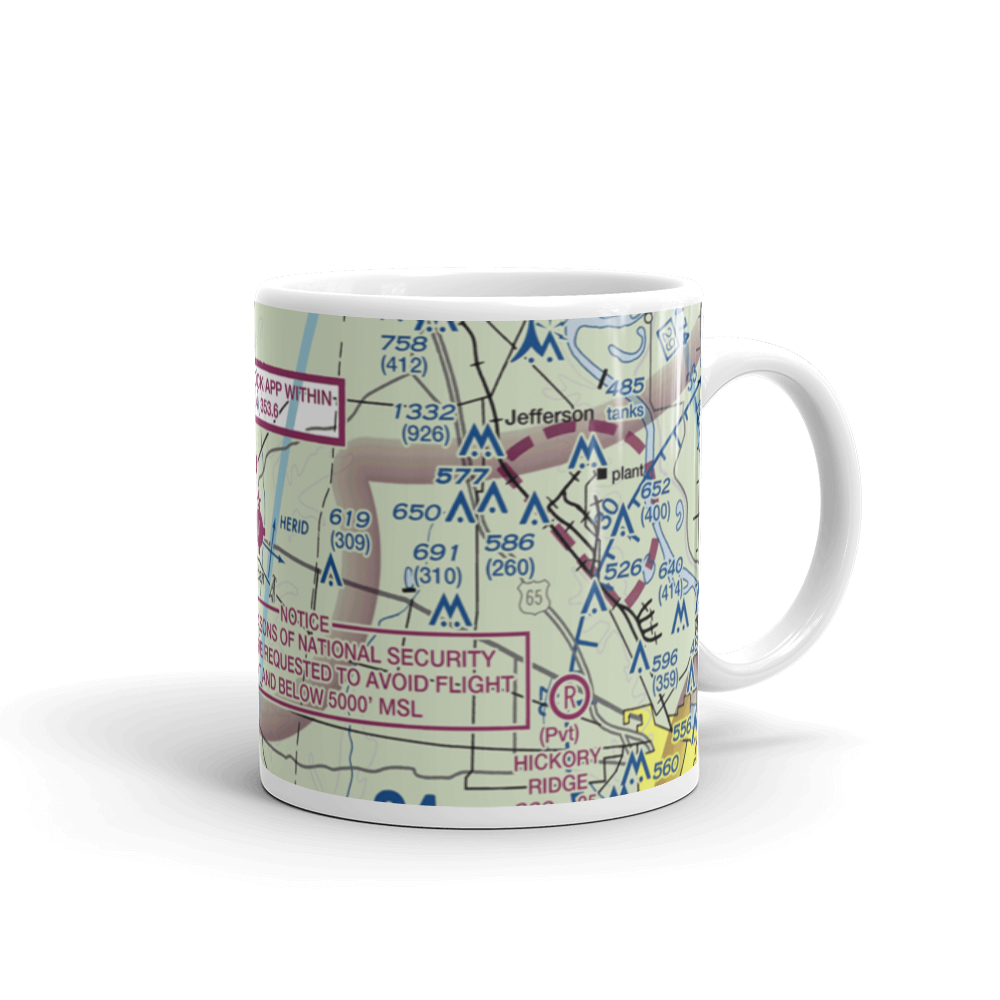 Sheridan Municipal Airport (9M8) VFR Sectional  Mug 