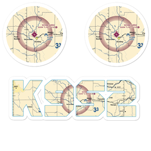 Scobey Airport (9S2) VFR Sectional Sticker Pack