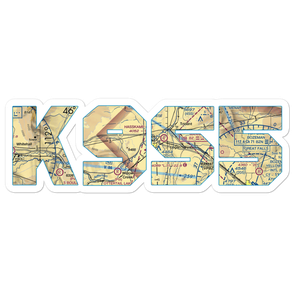 Three Forks Airport (9S5) VFR Sectional Sticker
