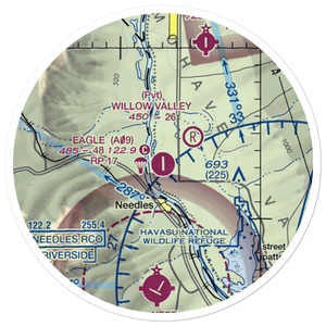 Eagle Airpark (A09) VFR Sectional Sticker (20 mile)