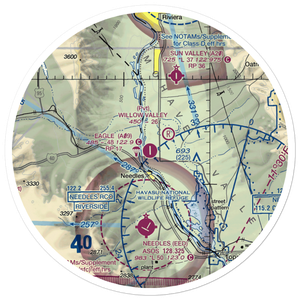 Eagle Airpark (A09) VFR Sectional Sticker (30 mile)