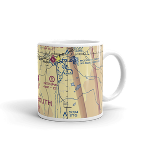 California Pines Airport (A24) VFR Sectional  Mug