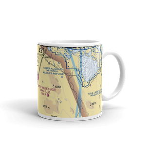 Butte Valley Airport (A32) VFR Sectional  Mug