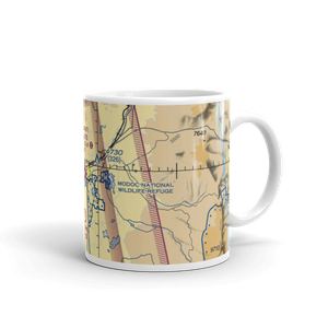 Alturas Municipal Airport (AAT) VFR Sectional  Mug