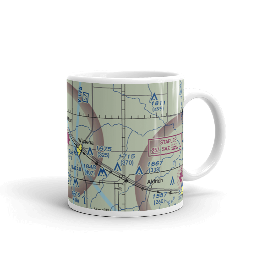 Wadena Municipal Airport (ADC) VFR Sectional  Mug 