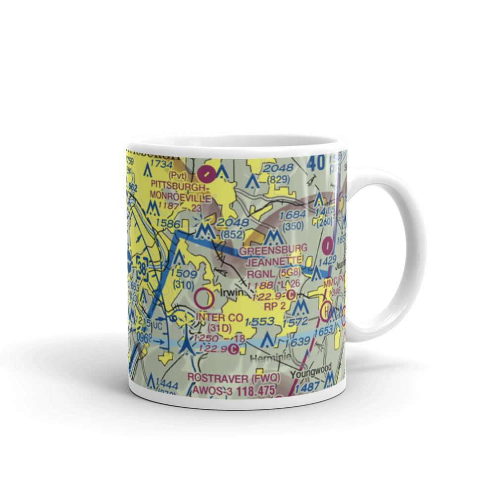 Allegheny County Airport (AGC) VFR Sectional  Mug 