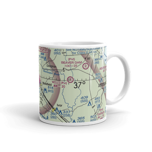 Wakefield Municipal Airport (AKQ) VFR Sectional  Mug