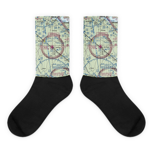 Wakefield Municipal Airport (AKQ) VFR Sectional Socks