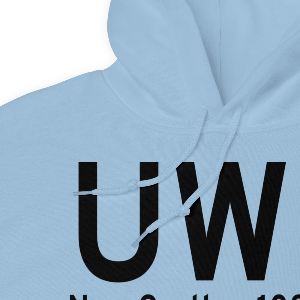 New Castle (KUWL) Airport Hoodie Sweatshirt 