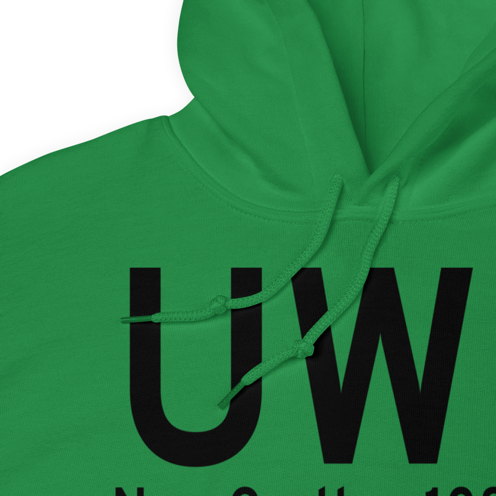 New Castle (KUWL) Airport Hoodie Sweatshirt 