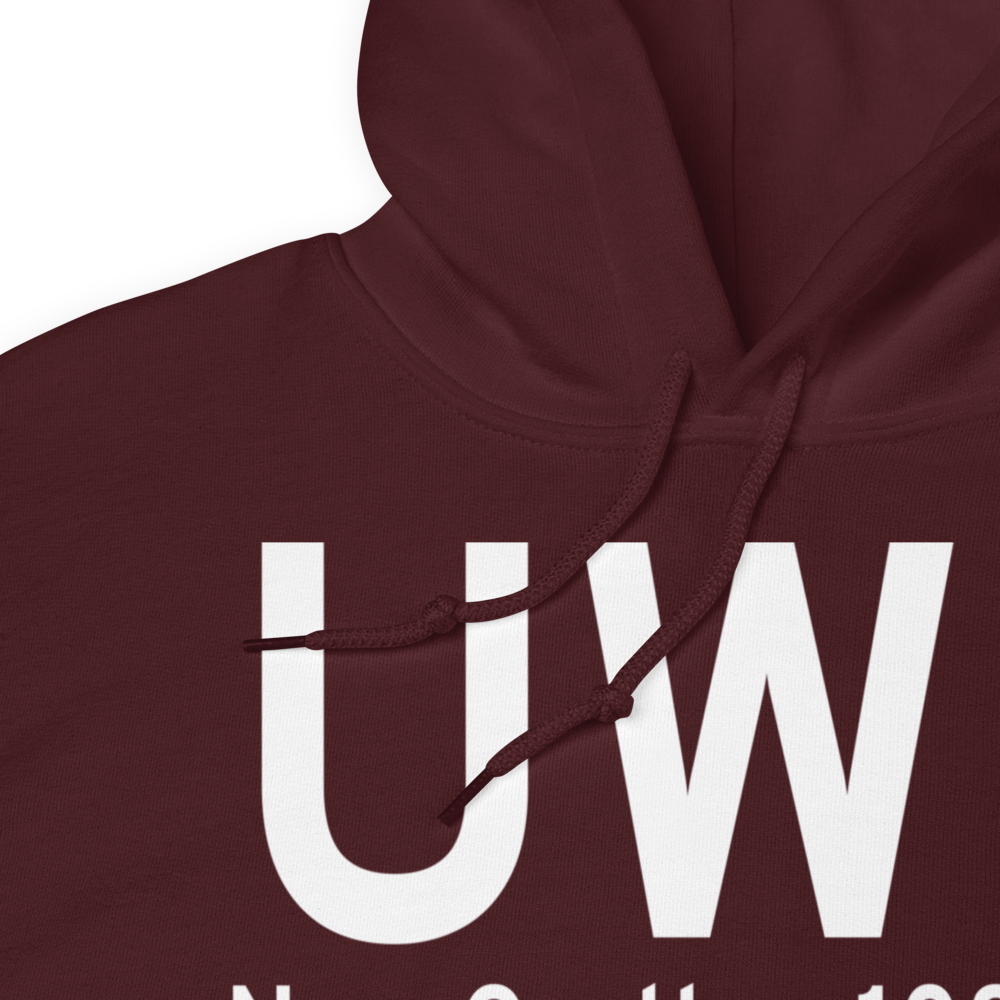 New Castle (KUWL) Airport Hoodie Sweatshirt 