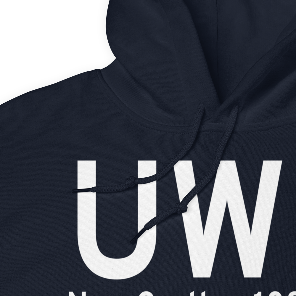 New Castle (KUWL) Airport Hoodie Sweatshirt 